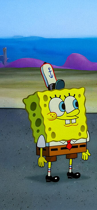 Spongebob matching wallpaper iPhone