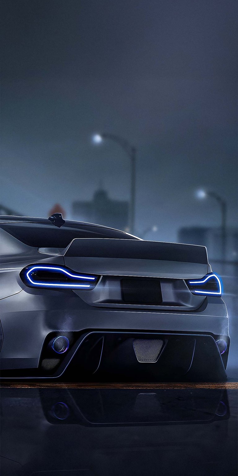 M4 Modified Rear Wallpaper 4k mobile