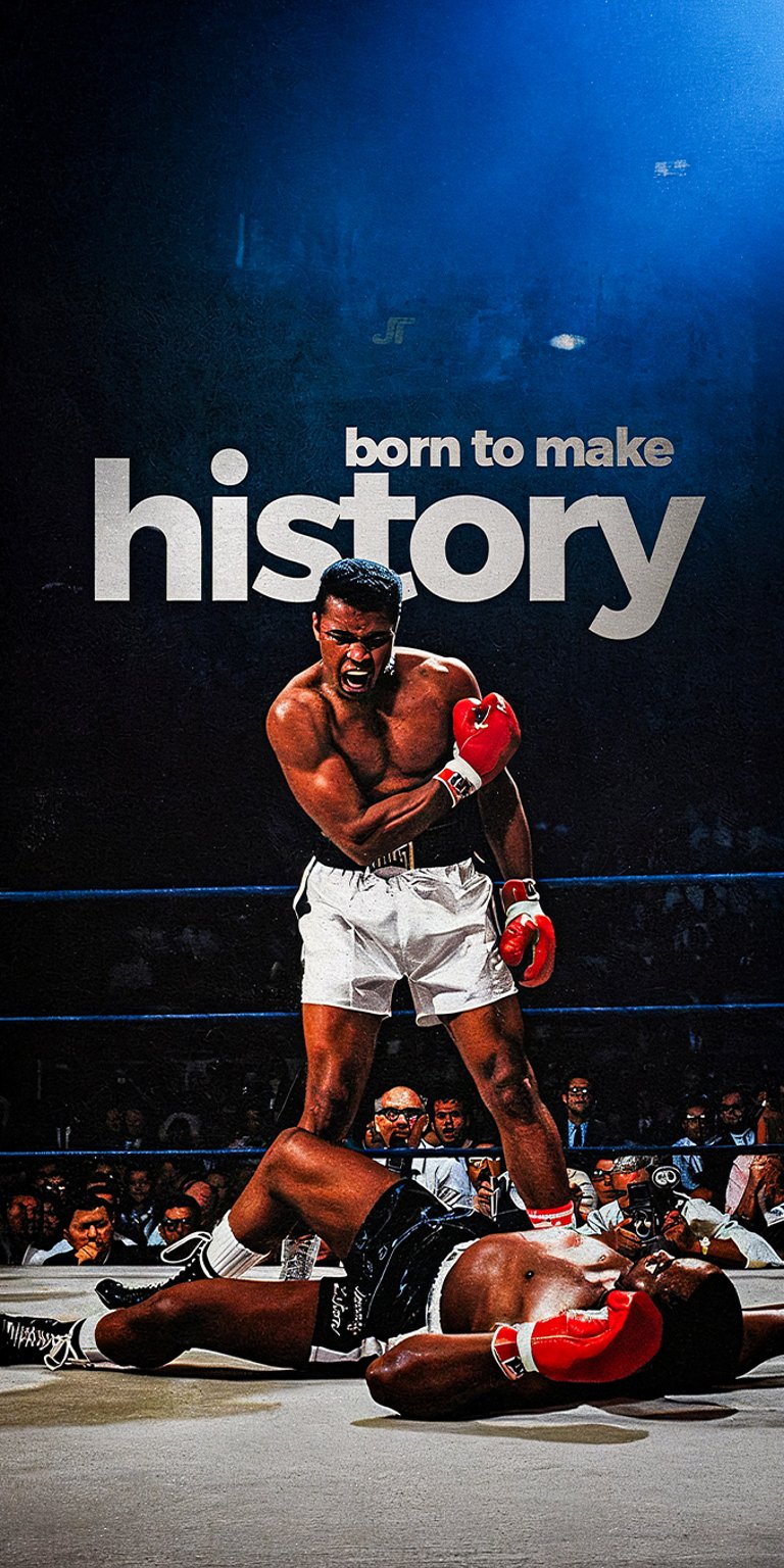 Muhammad Ali quote wallpaper iPhone 4K