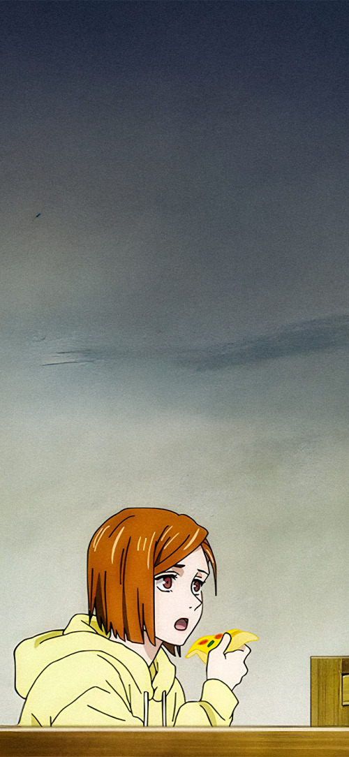 Nobara Kugisaki trio matching wallpaper mobile 4K