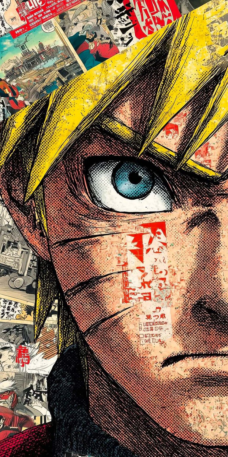 Naruto Uzmaki poster art wallpaper iPhone 4K