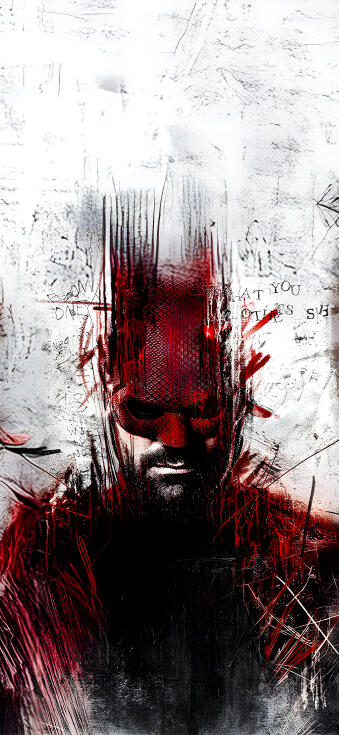 Daredevil edited matching wallpaper in 4K