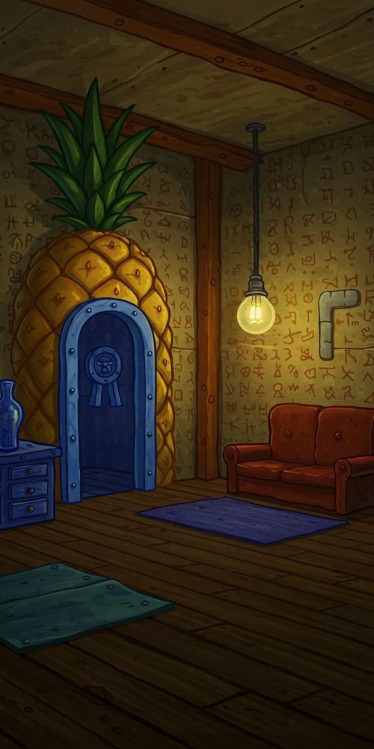 Spongebob Room iPhone wallpaper HD
