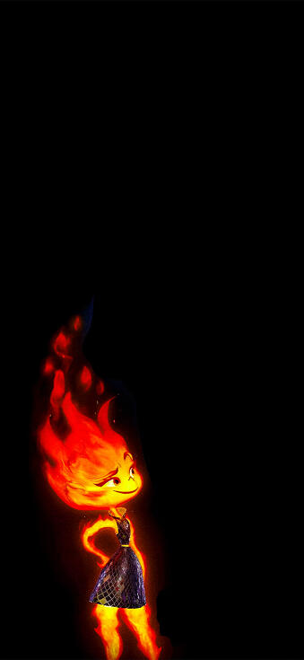 Ember matching wallpaper iPhone