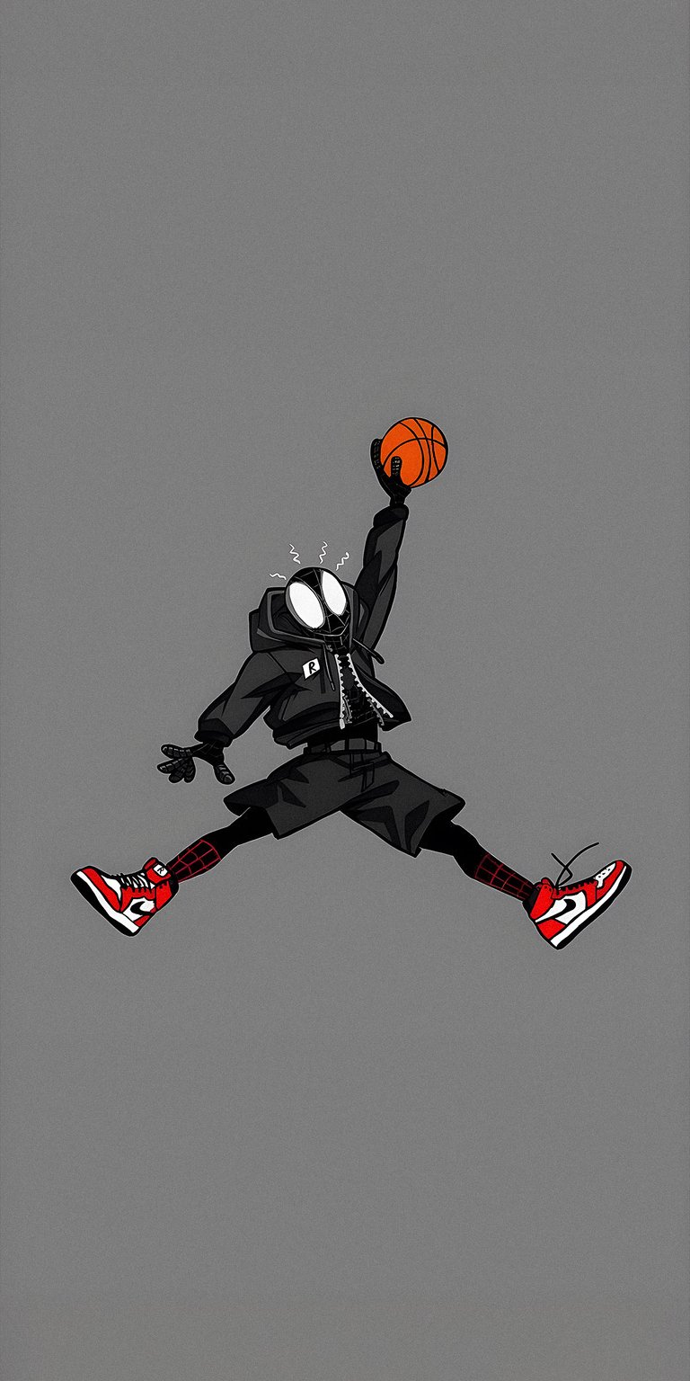 Spiderman wearing Nike wallpaper iPhone HD