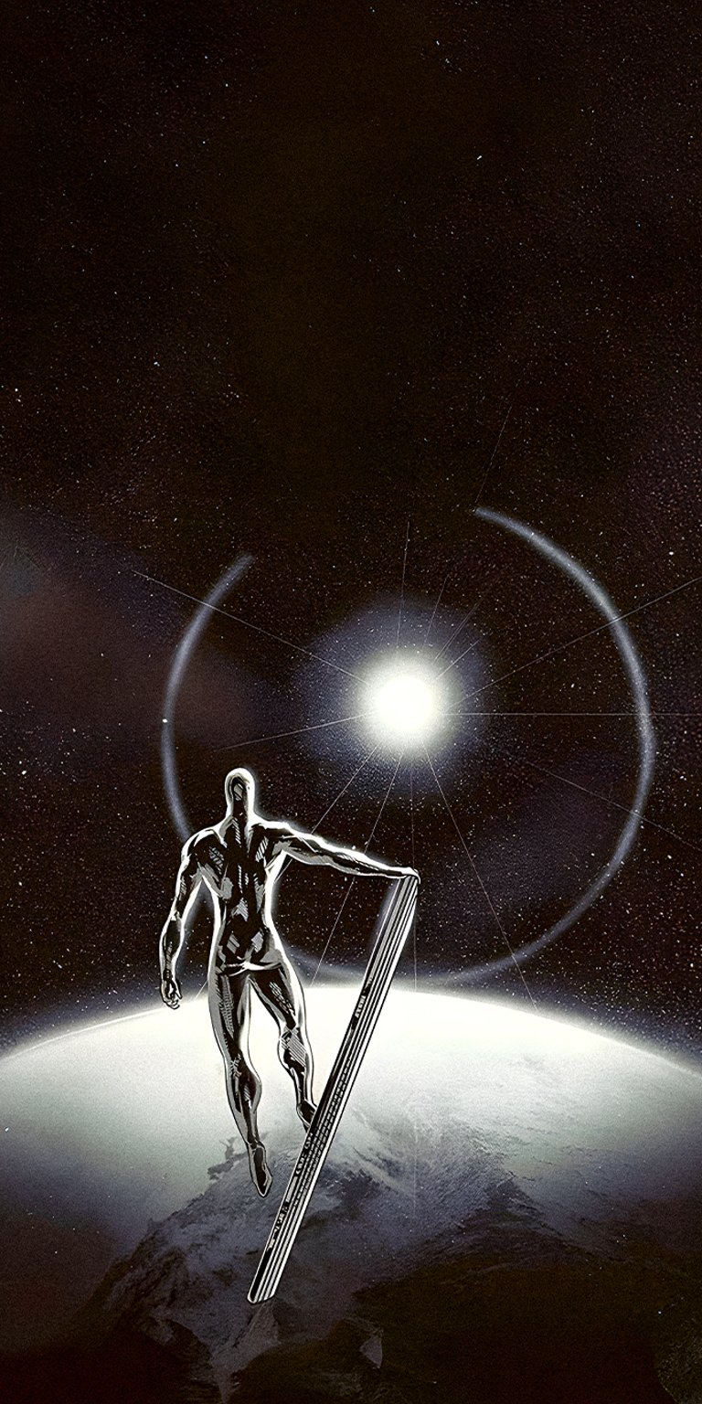 Silver Surfer beyond horizon Wallpaper for mobile