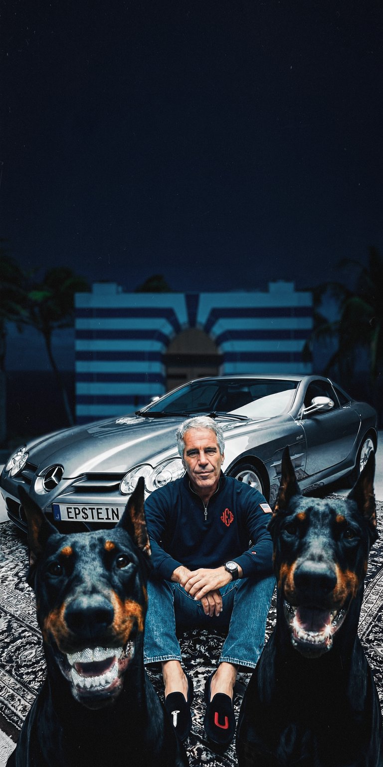 Elevate your iPhone with this unique artistic wallpaper featuring a high-concept, surreal portrayal of a luxury lifestyle. This Aesthetic wallpapers entry uses cool blue tones and sharp cinematic lighting to create a moody, high-fidelity background for your device.