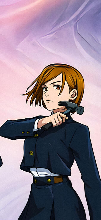 Jujutsu Kaisen trio matching wallpaper in 4K for iPhone