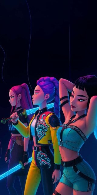 Zoey, Rumi and Mira wallpaper HD iOS