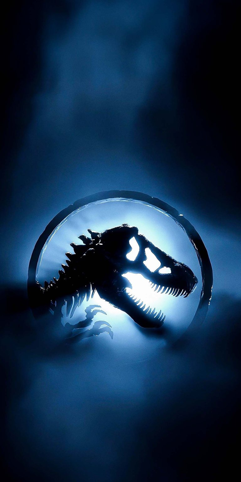 Jurassic Park dinosaur skull wallpaper iPhone HD