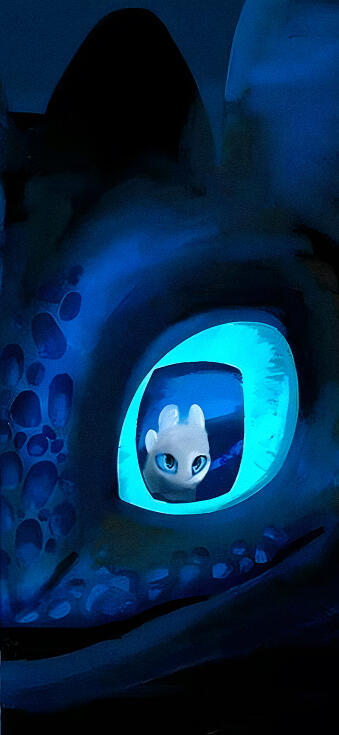 Light Fury matching wallpaper iPhone