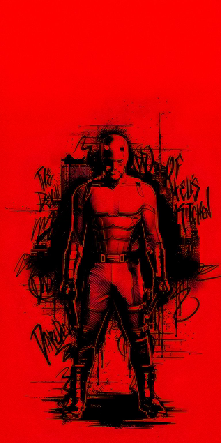 Daredevil poster wallpaper iPhone 4K