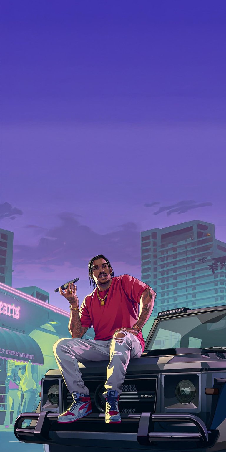 Grand Theft Auto 6 DreQuan Priest Wallpaper 4k iPhone