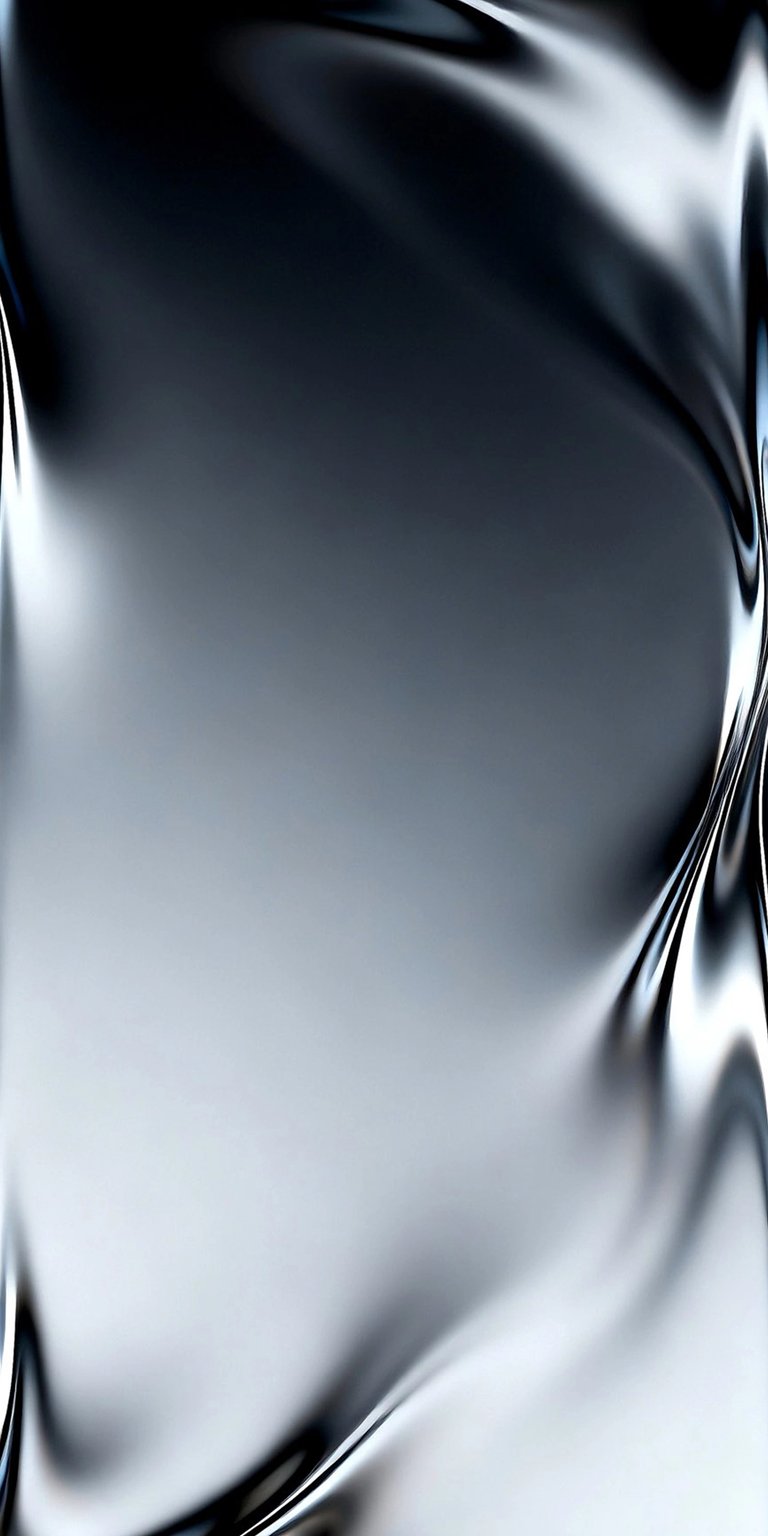 Download this stunning abstract 4K wallpaper for your iPhone, showcasing a sleek and modern design. The wallpaper features a smooth gradient, with glossy black chrome accents.