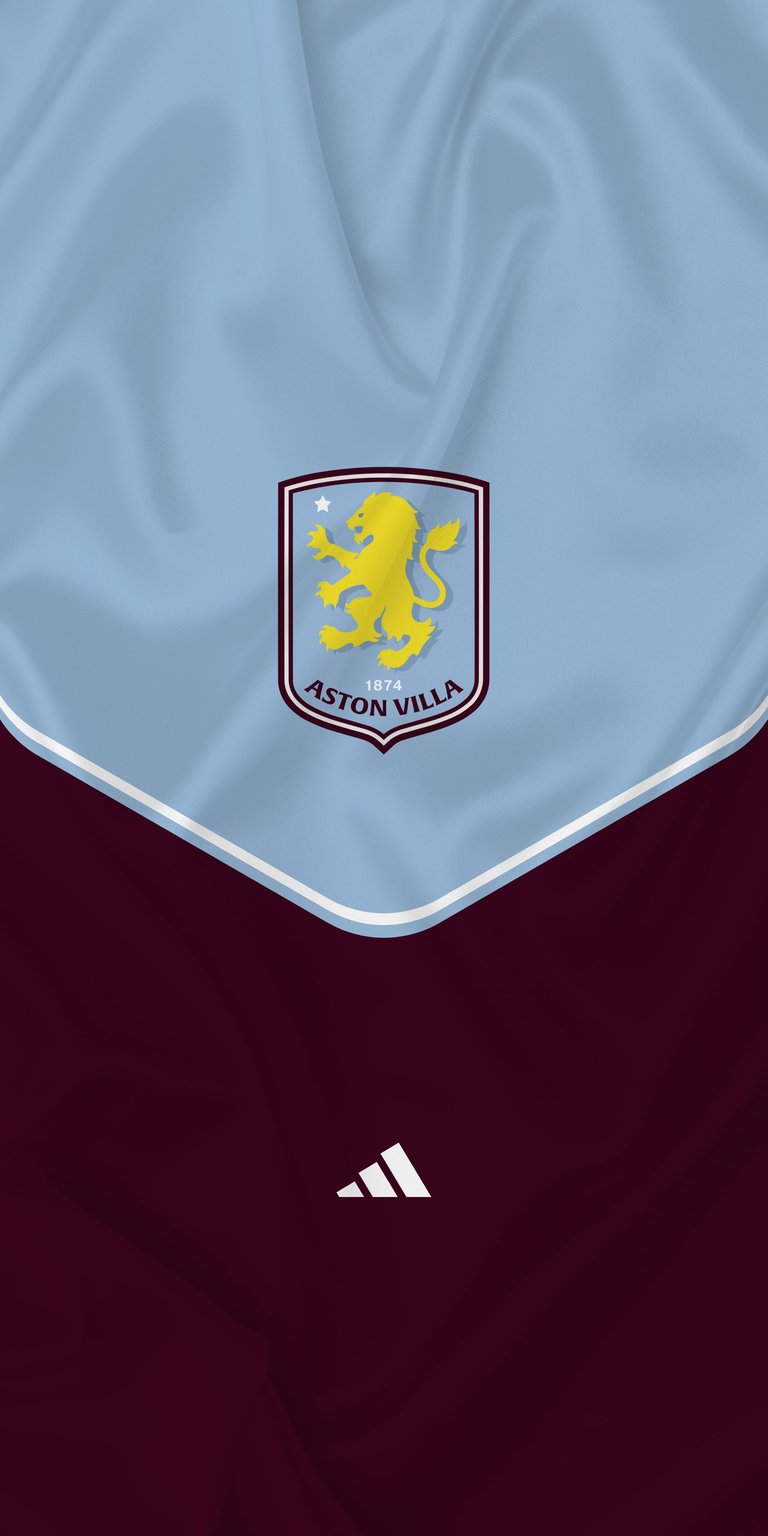 Aston Villa football team logo wallpaper