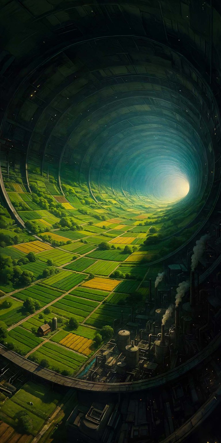 Tunnel world iPhone wallpaper HD