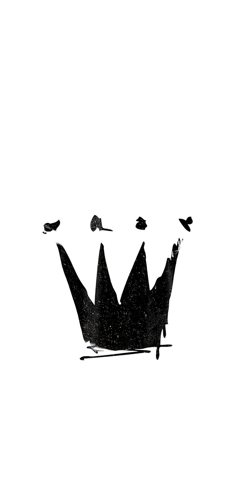Crown art wallpaper for iPhone HD