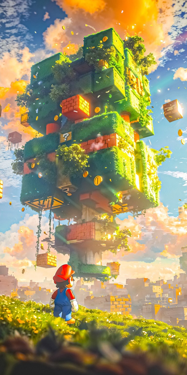 Mario Bros 8k wallpaper wallpapers