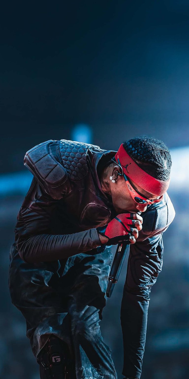 Travis Scott singing iPhone wallpaper HD