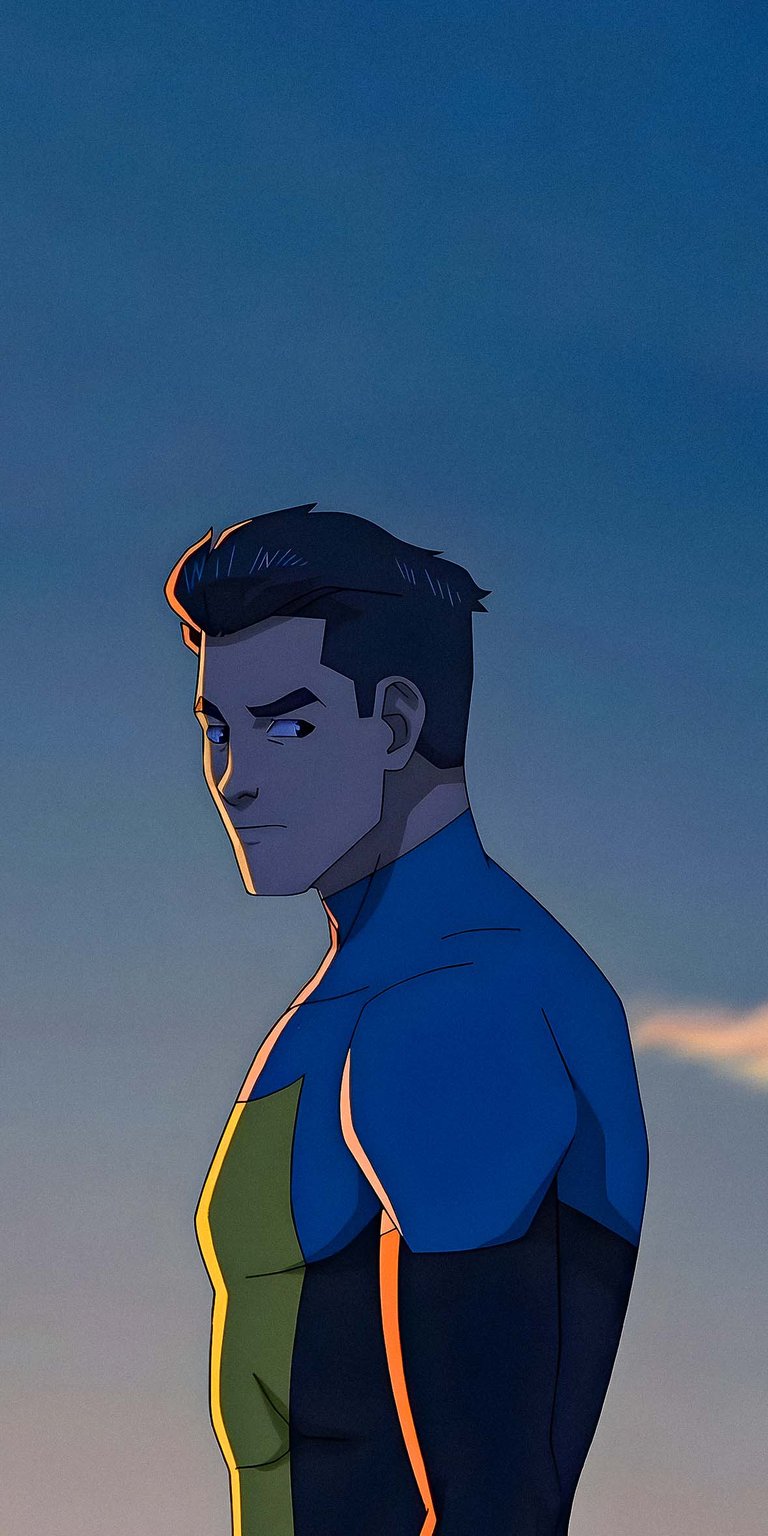 Invincible Mark Wallpaper for iPhone