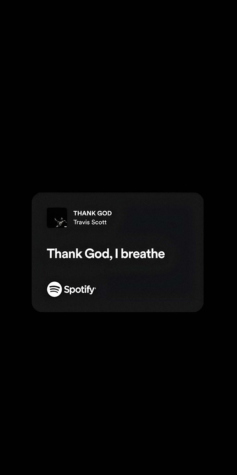 Travis Scott Thank God I Breathe wallpaper iPhone