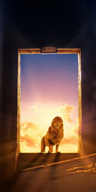 Narnia lion poster HD wallpaper