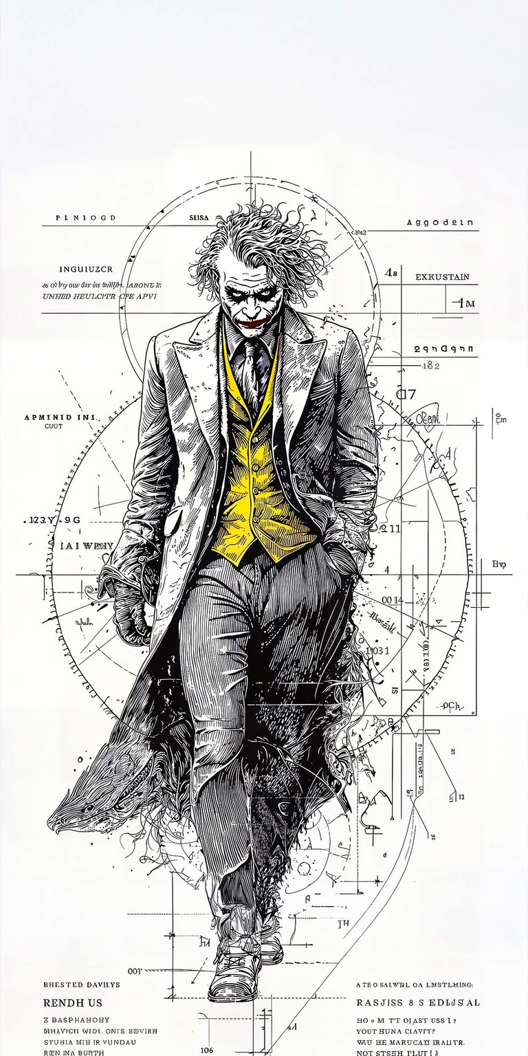 The Joker art iPhone wallpaper 4K