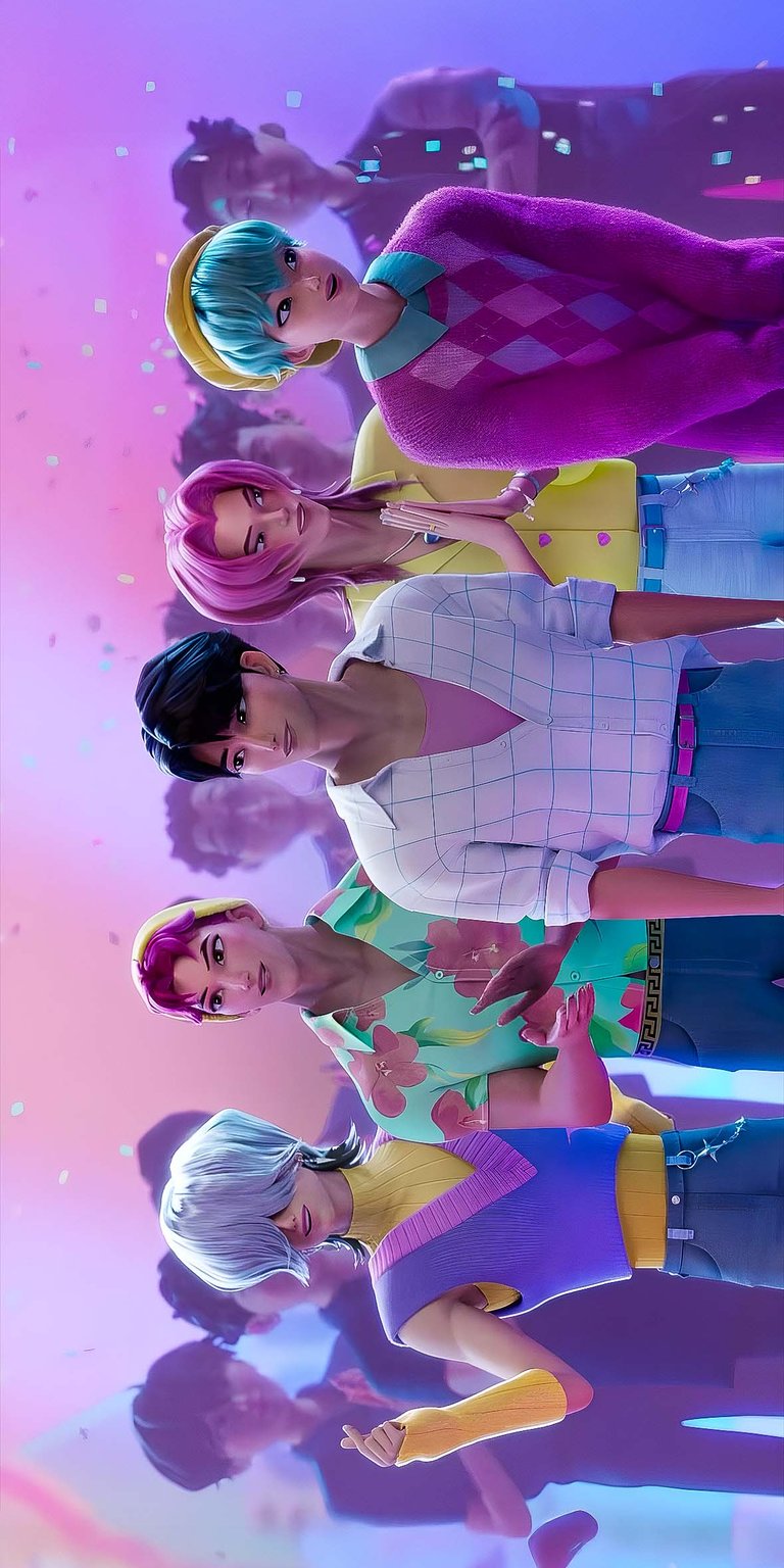 Kpop Demon Hunters Saja Boys Wallpaper for iPhone