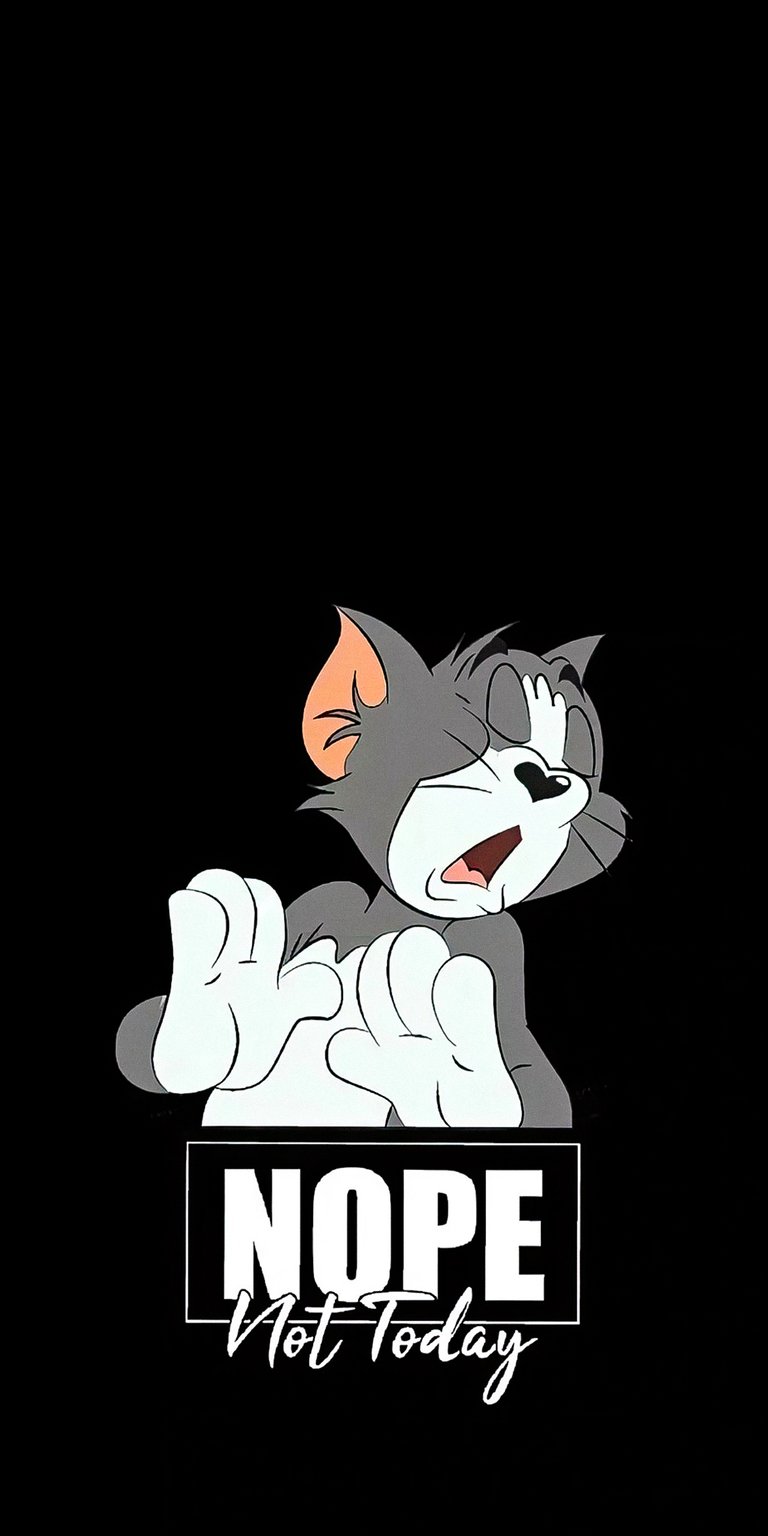 Tom Nope Not Today Wallpaper HD iPhone