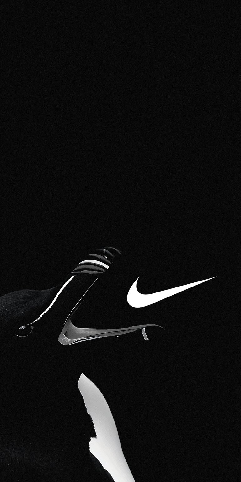Razorbill nike logo wallpaper 4K iPhone