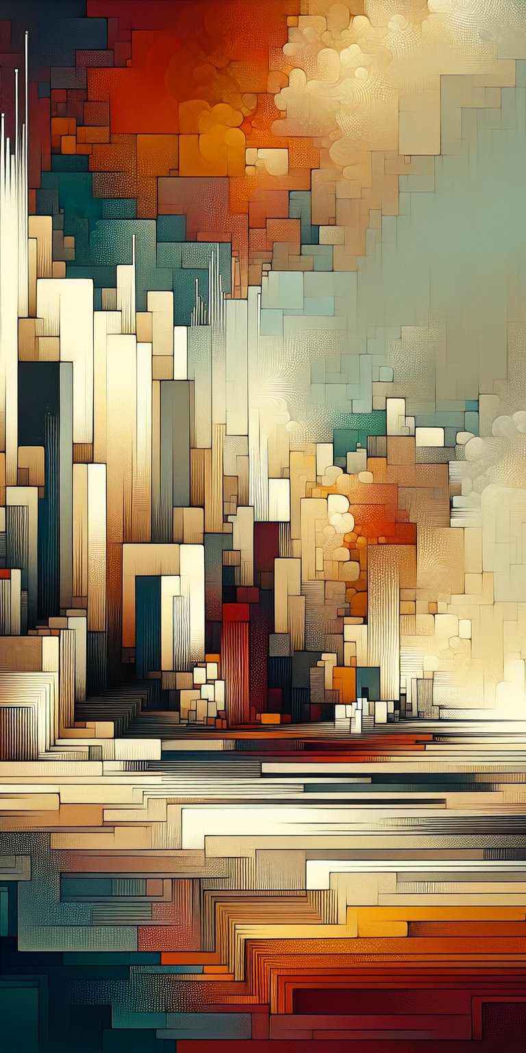 Abstract art with smokey theme wallpaper