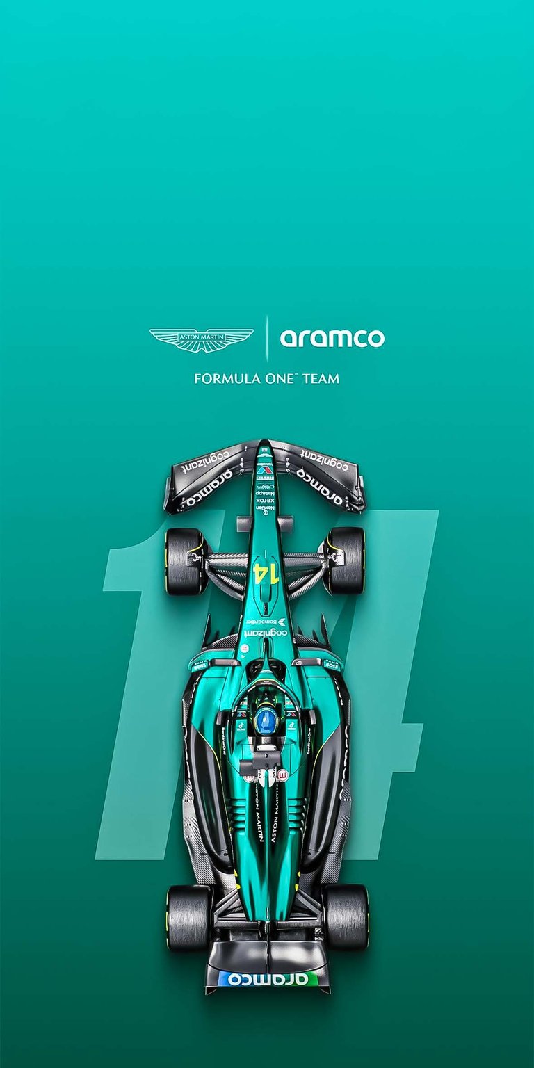 Aston Martin Formula 1 team wallpaper iOS