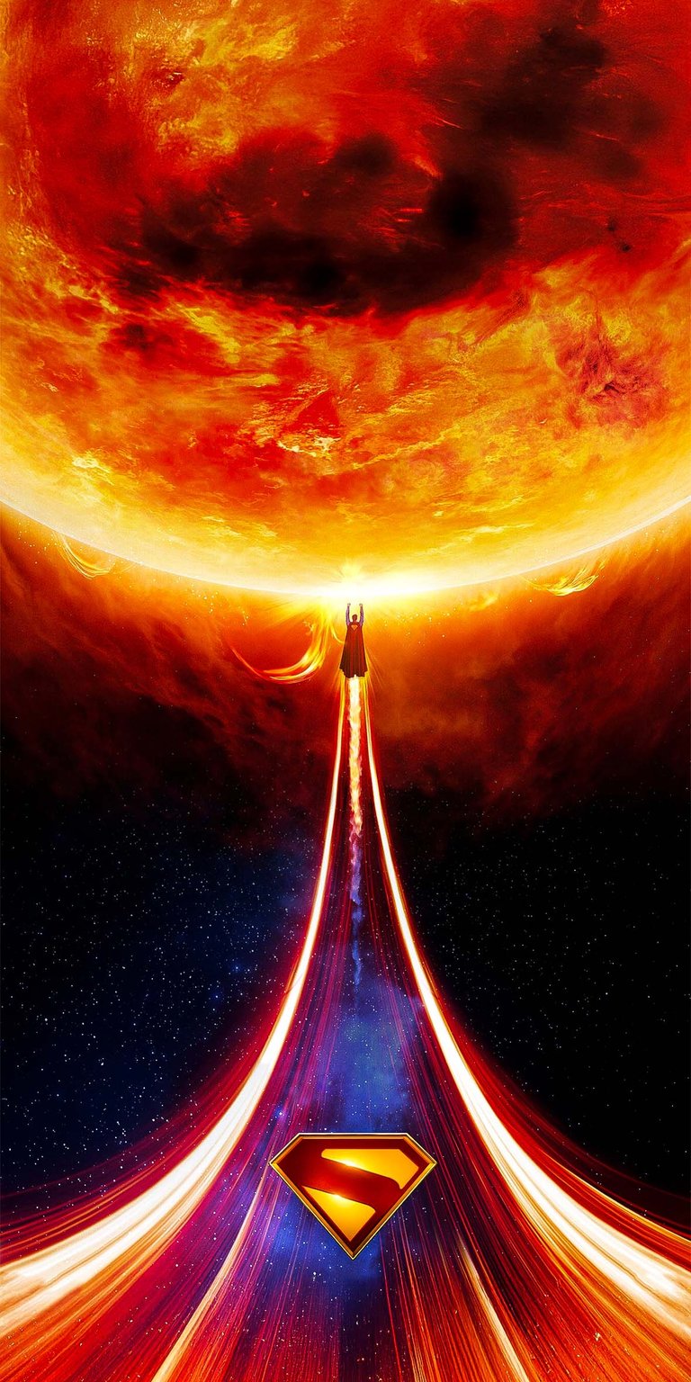 Superman poster art iOS wallpaper HD