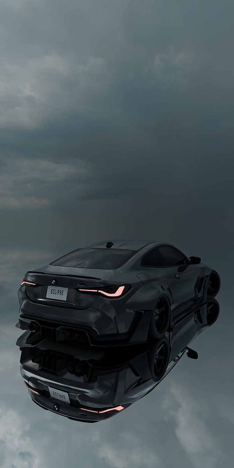 BMW M3 in clouds iPhone wallpaper HD