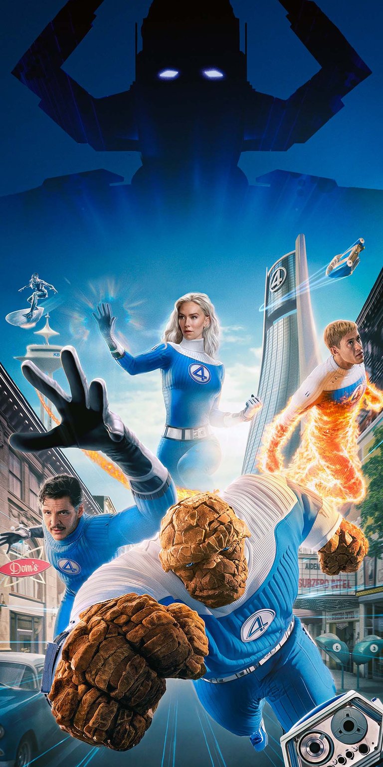 Fantastic 4 movie posters iOS wallpaper HD