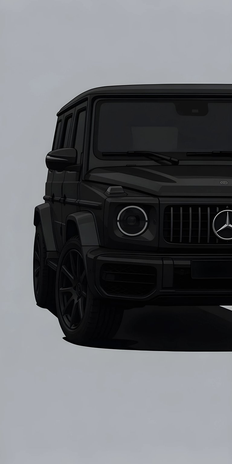AMG G-Wagon black wallpaper iPhone 4K