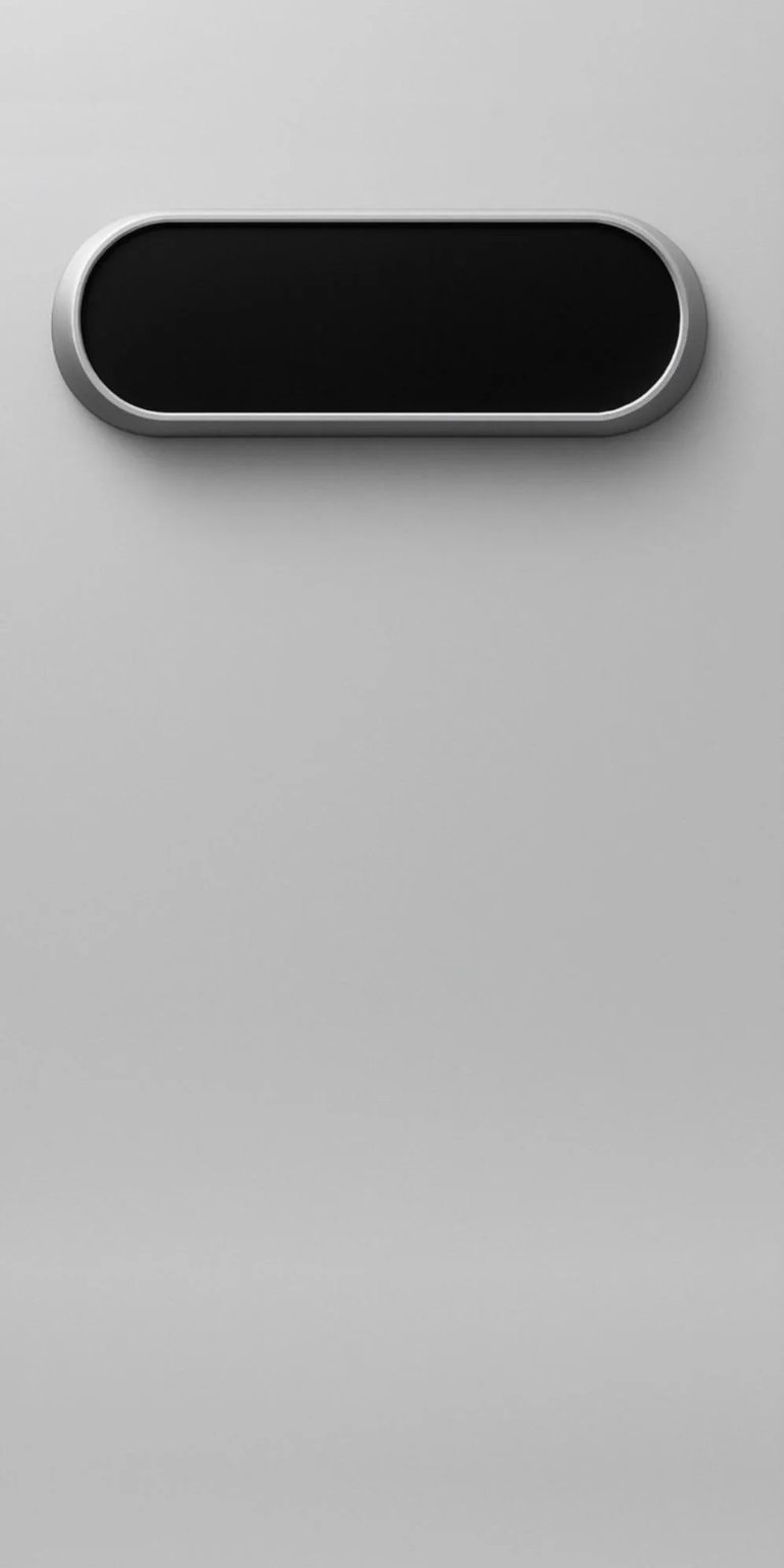 This iPhone wallpaper features a sleek black display in 4K resolution. The wallpaper showcases a subtle, gray backdrop and a modern, rounded frame for a minimalist design.