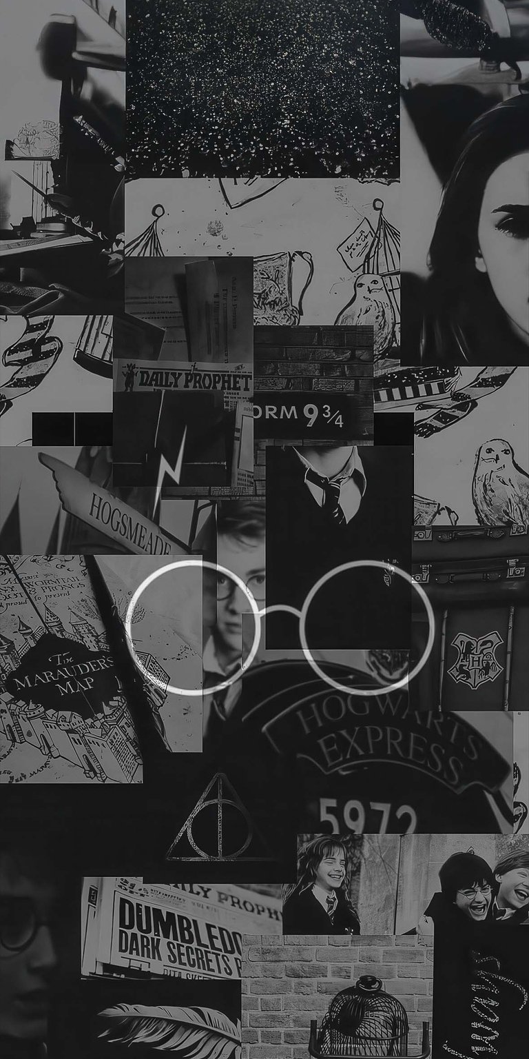 Movie collage wallpaper for iPhone HD