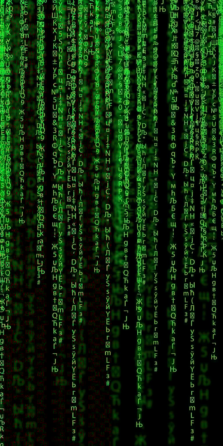 Matrix code wallpaper iPhone HD