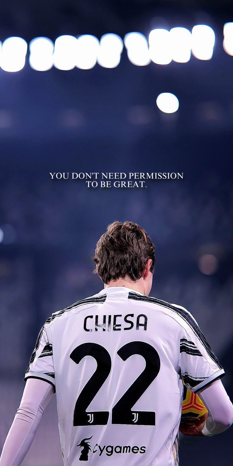 Federico Chiesa quotes wallpaper 4k iPhone