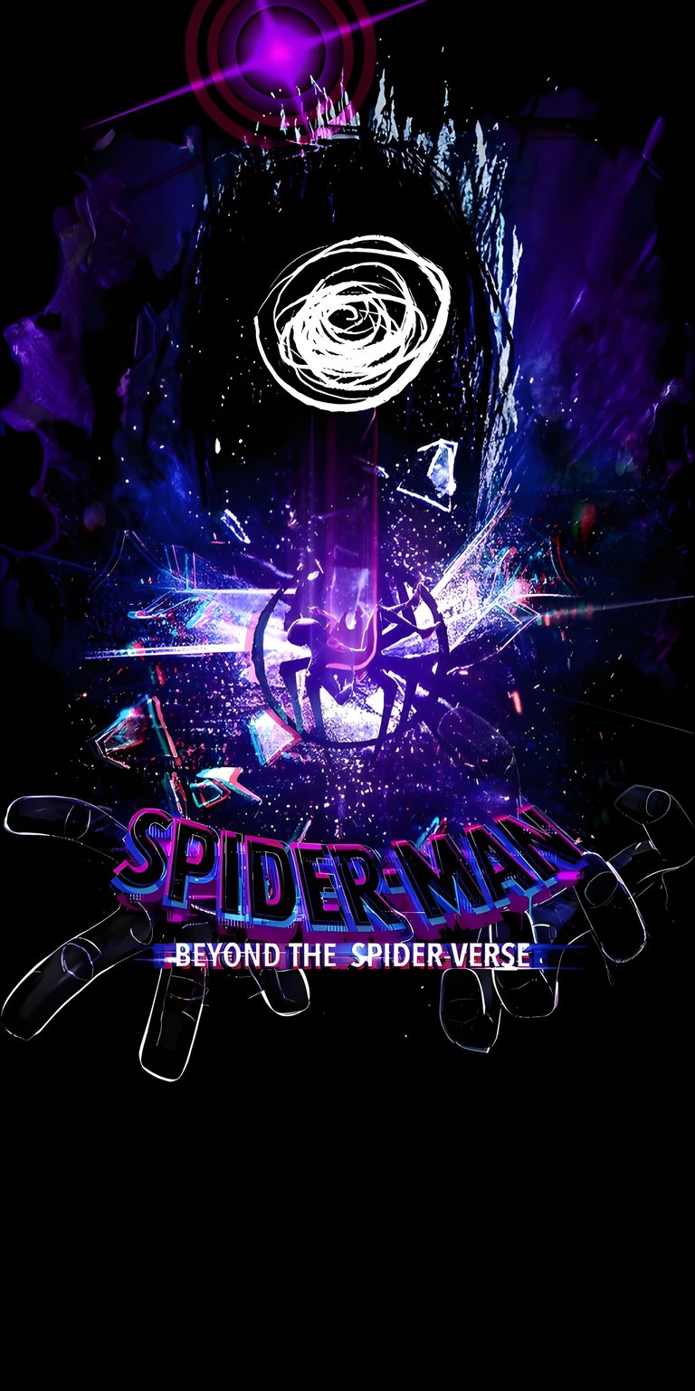 Featuring neon purple lighting and cosmic glitch effects, this Spider-Man Beyond the Spider-Verse 3D wallpaper brings the multiverse to your phone. Secure this premium 4K wallpaper for a cinematic superhero experience on your mobile device.