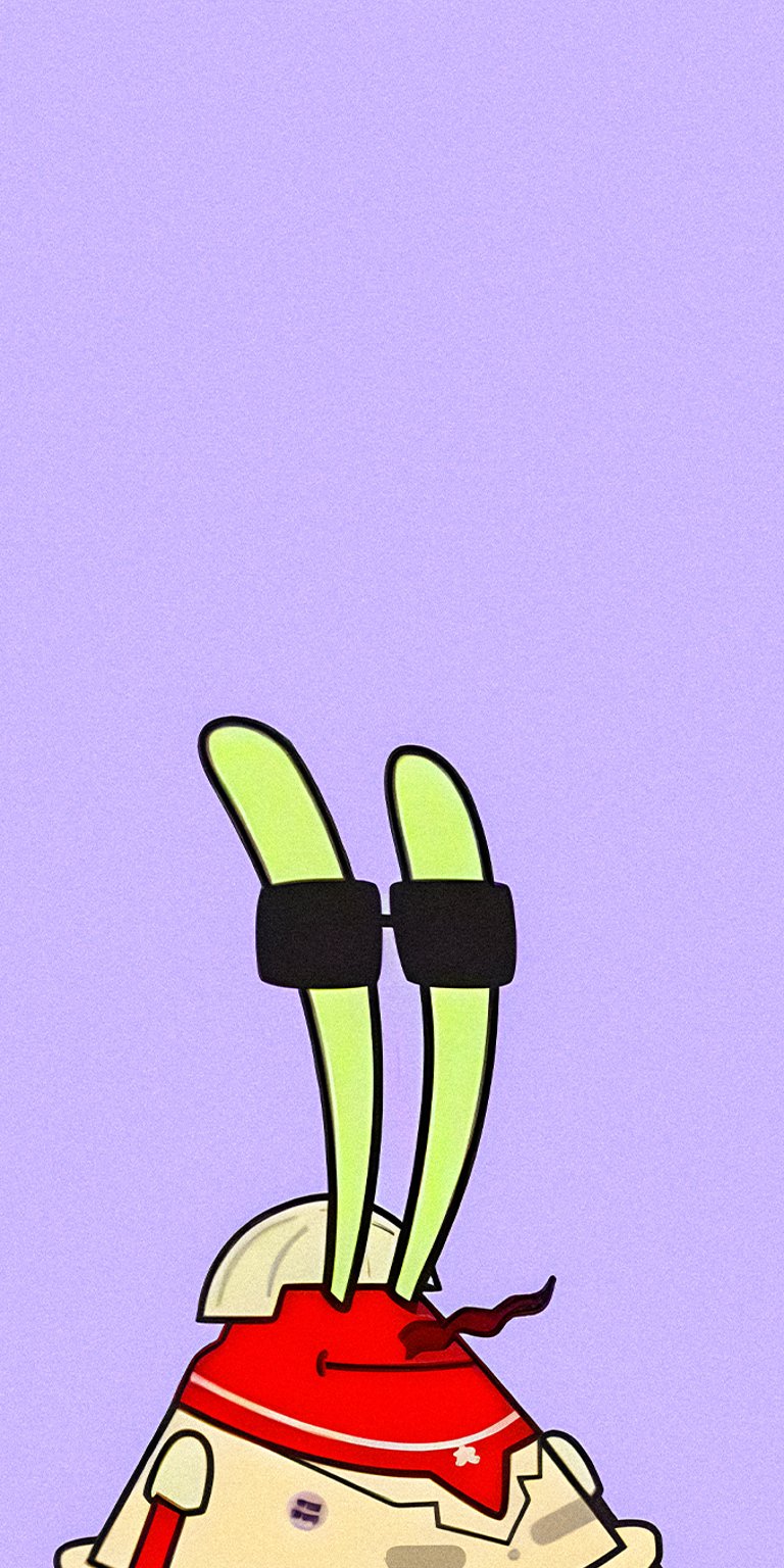 Mr. Krabs matching wallpaper iPhone