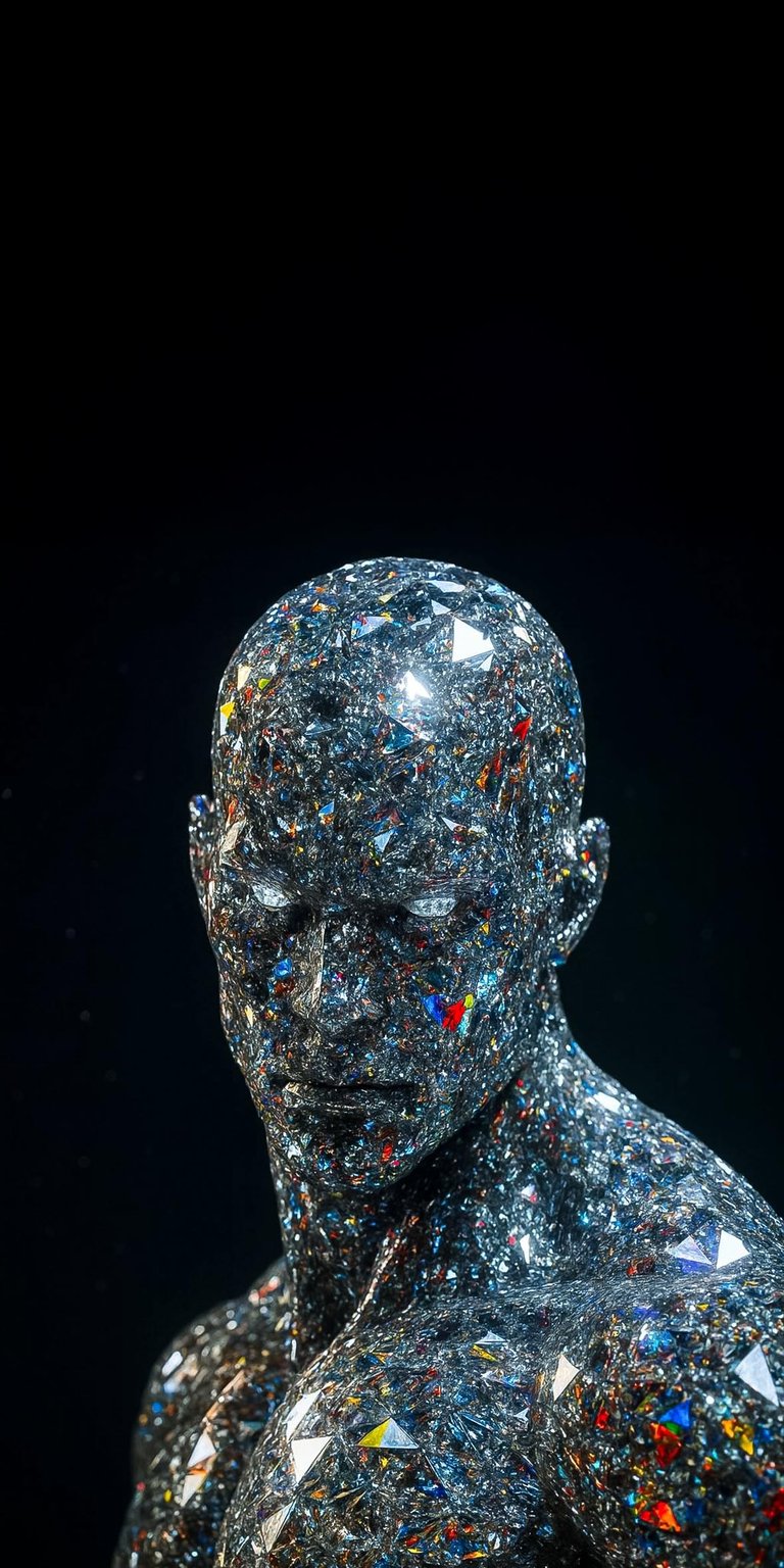 Decorate your device with this diamond Silver Surfer iPhone wallpaper 4K