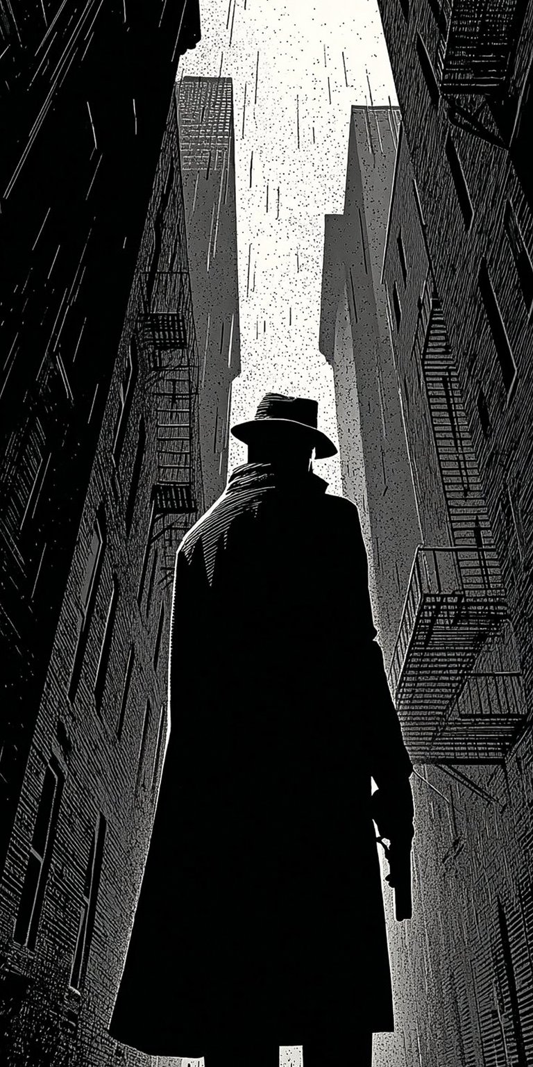 Spiderman Noir Wallpaper for iPhone