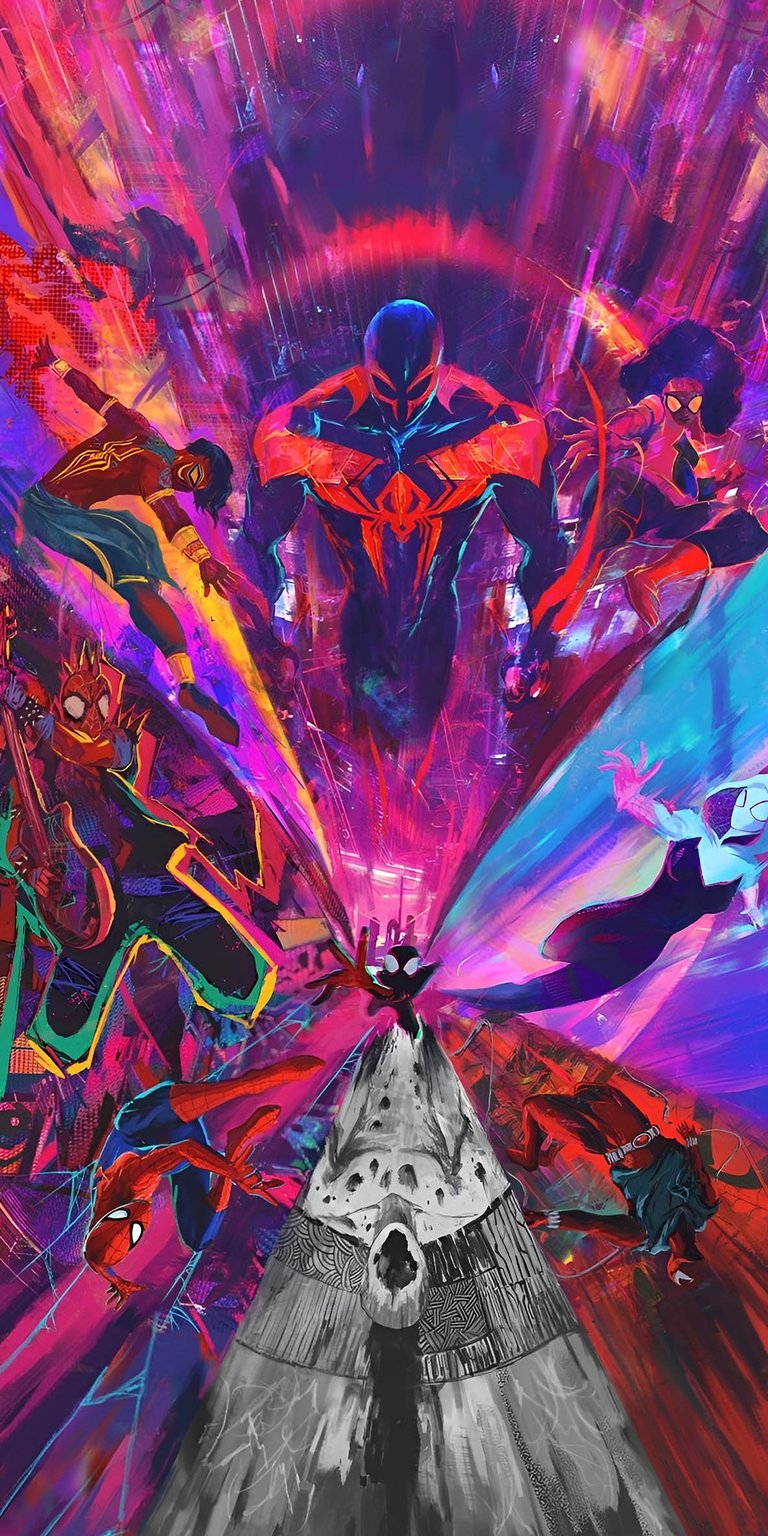 Enhance your iPhone with this high-resolution Spider-Verse wallpaper featuring Miguel O’Hara in a cinematic 4K finish. This mobile wallpaper showcases vibrant neon lighting and aggressive character depth effects for a dynamic lock screen.