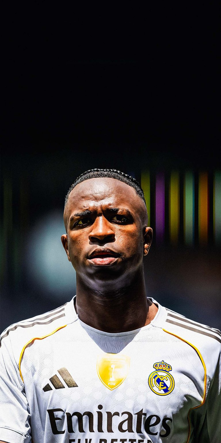 Vinicius Junior during the FIFA Club World Cup wallpaper 4k iPhone