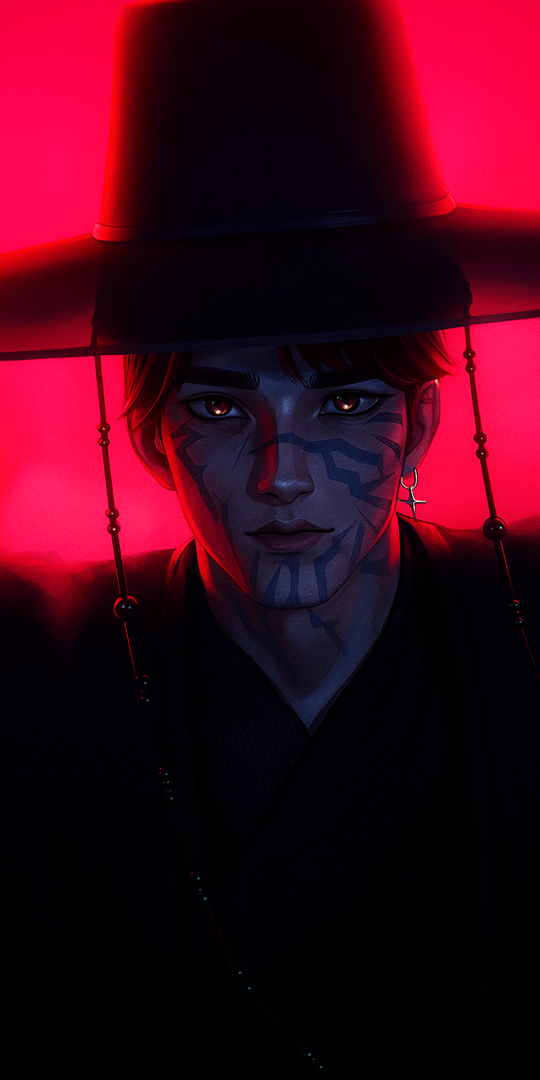 Jinu face tattoo wallpaper 4k iPhone