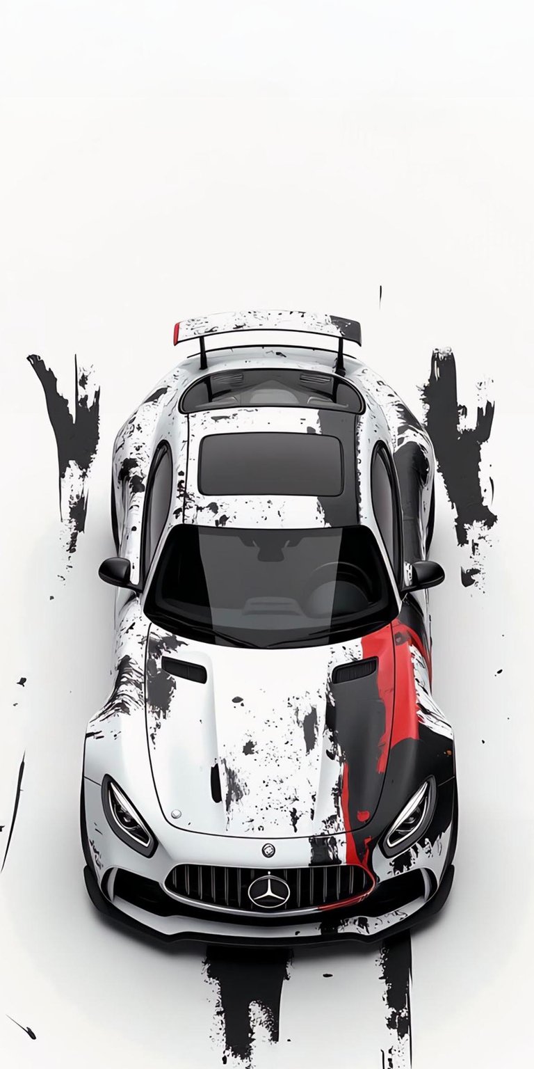 Mercedes AMG GT art wallpaper 4K iPhone