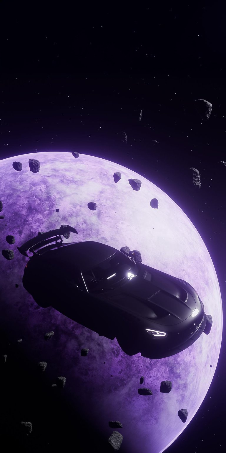 Mercedes AMG in space wallpaper HD iPhone