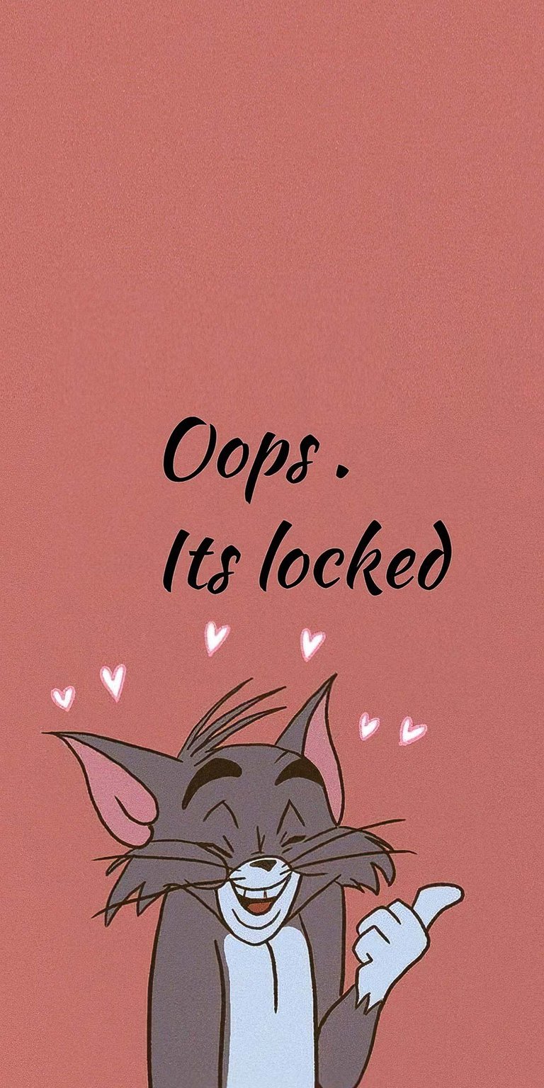 Tom Oops its Locked Wallpaper HD mobile